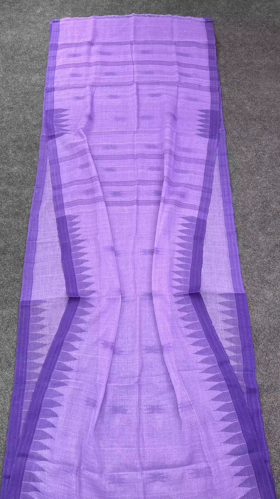 Lavender & Purple Suily Manipuri Saree